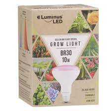 LUMINUS LED BR30 GROW LIGHT 9W DIM
