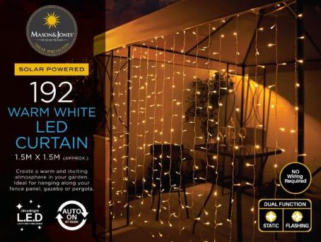 BATTERY OPERATED CURTAIN STRING LIGHTS