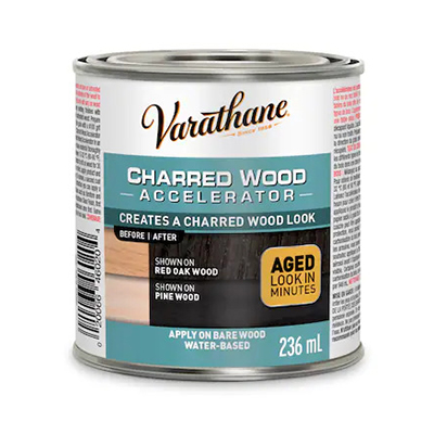 VARATHANE - CHARRED WOOD WEATHERED WOOD ACCELERATOR 236ML