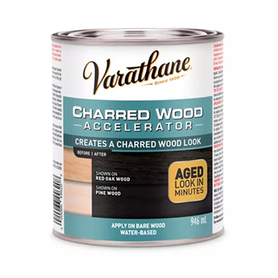 VARATHANE - CHARRED WOOD WEATHERED WOOD ACCELERATOR 946ML