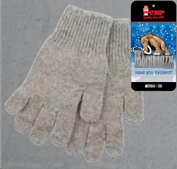 GLOVES - WOOLY MAMMOTH LINER ONE SIZE 2050
