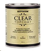 METALLIC ACCENTS WATER-BASED CLEAR TOPCOAT - SATIN - 946ML