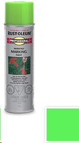 PROFESSIONAL INVERTED MARKING PAINT - FLUORESCENT GREEN