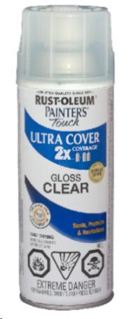PAINTER'S TOUCH ULTRA COVER 2X - GLOSS CLEAR AEROSOL