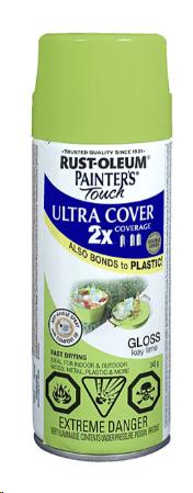 PAINTER'S TOUCH ULTRA COVER 2X - GLOSS KEY LIME AEROSOL