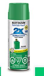 PAINTER'S TOUCH ULTRA COVER 2X - GLOSS SPRING GREEN AEROSOL