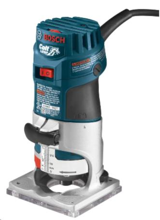 BOSCH COLT VARIABLE SPEED PALM ROUTER