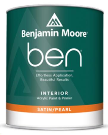 BEN F628 SATIN/PEARL 2X QUART INTERIOR