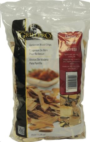 GRILL PRO CHERRY FLAVOUR WOOD CHIPS 2LB BAG