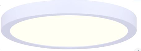 LOW  PROFILE LED WITH MOTION SENSOR - WHITE 5.5