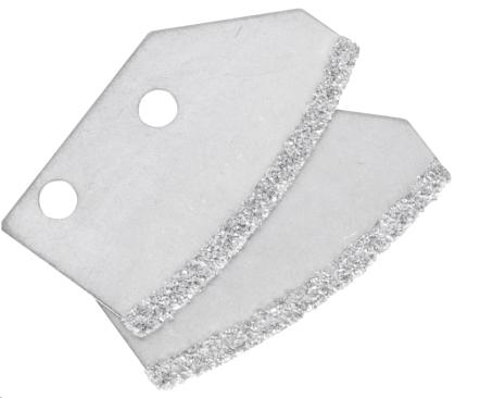 CARBIDE GRIT GROUT SAW REPLACEMENT BLADES 2PK