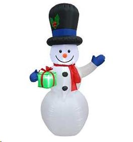 6' INFLATABLE SNOWMAN 