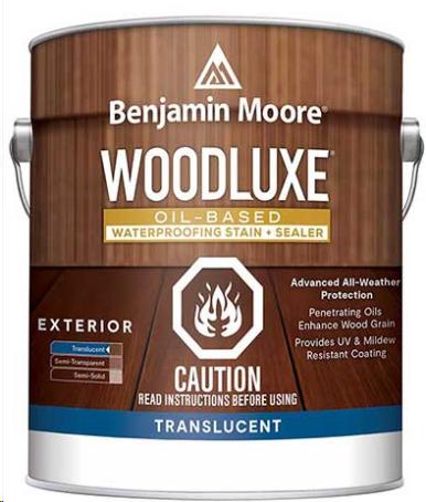 WOODLUXE OILBASED WATERPROOF STAIN SEALER TRANS 1 GALLON NATURAL