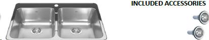 KINDRED STAINLESS STEEL KITCHEN SINK 7