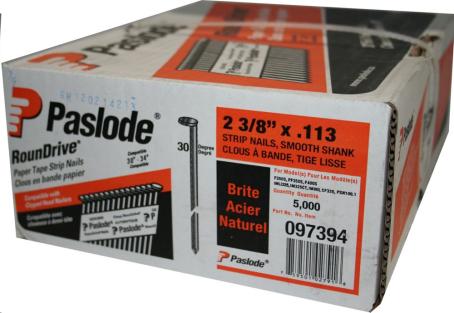PASLODE 30DG SMOOTH BRIGHT 2-3/8