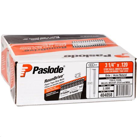 PASLODE 33DG SMOOTH BRIGHT 3-1/4