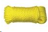 ROPE-TWISTED POLY YELLOW 3/8X50'   60152