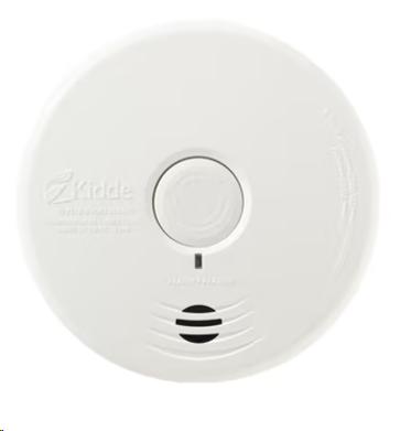 SMOKE ALARM WORRY FREE BATTERY OPERATED PHOTOELECTRIC WITH HUSH BUTTON