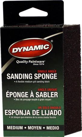 DYNAMIC AG692615 MEDIUM/MEDIUM SINGLE ANGLE SANDING SPONGE 