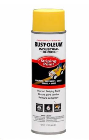 INVERTED STRIPING PAINT YELLOW SPRAY 510ML