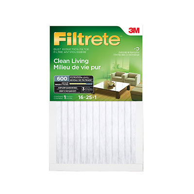FILTRETE CLEAN LIVING DUST REDUCTION FILTER 16