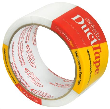 WHITE  CLOTH DUCT TAPE  10M        
