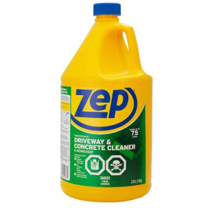 ZEP DRIVEWAY & CONCRETE CLEANER 3.78L