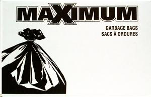 MAXIMUM GARBAGE BAGS - 26X36 EXTRA STRONG 150/BOX 
